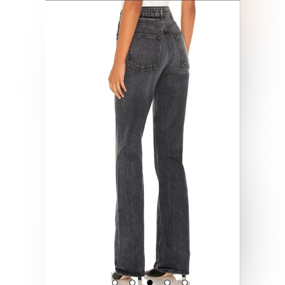 GRLFRND The Melanie High Rise Boot Cut Jean Rockaway Size 31 - Picture 3 of 9